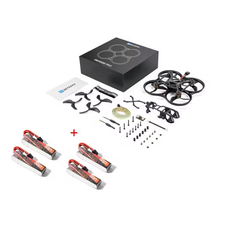 BETAFPV Pavo20 Pro 2,2'' harjaton 3S quadrokopteri ilman VTX ja kameraa tukee DJI O4 Pro