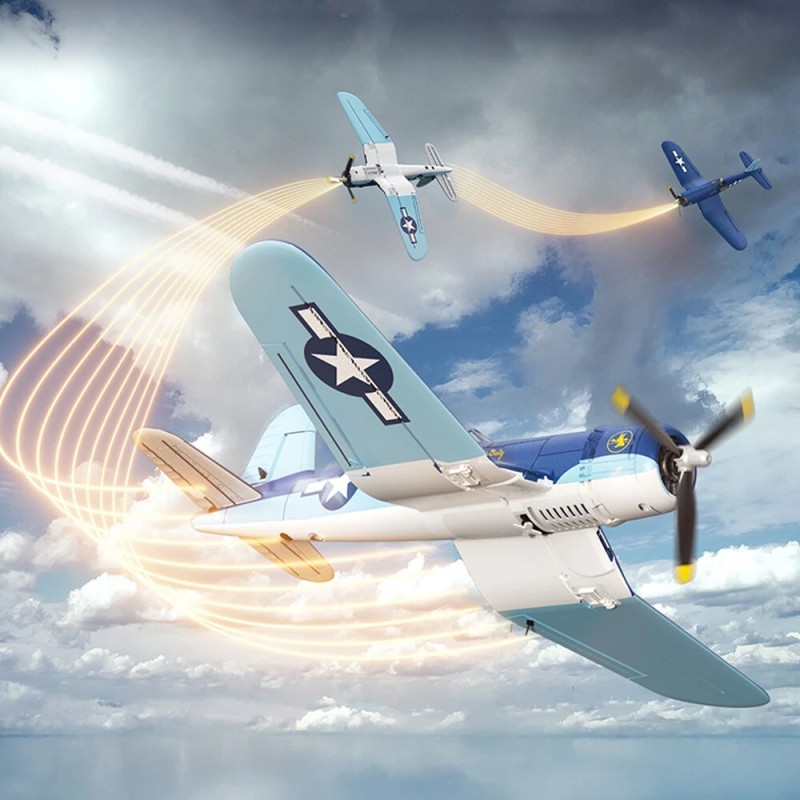 Eachine F4U CORSAIR VMF-217 harjaton 500 mm siipiväli 6-akselinen gyroskooppi yhden näppäimen nousu BNF/RTF