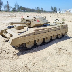 Coolbank G2078 1/16 etäohjattava panssarivaunu realistinen savu ja ääniefektit 2.4G