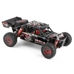 Wltoys 124016 V2 nelivetoinen harjaton kauko-ohjattava maastoauto 75 km/h metallirunko kaksi tai kolme akkua
