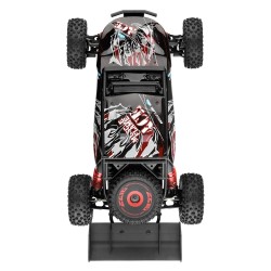 Wltoys 124016 V2 nelivetoinen harjaton kauko-ohjattava maastoauto 75 km/h metallirunko kaksi tai kolme akkua