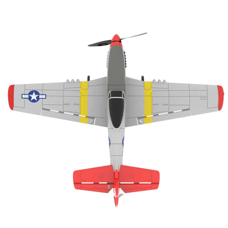 Eachine mini mustang P-51D V2 EPP 400 mm siipiväli rc-lentokone aloittelijoille BNF/RTF