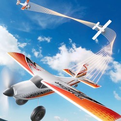 VolantexRC Trainstar Stunt 76804 500 mm siipiväli harjaton EPP-vaahto 6-akselinen gyroskooppi RTF aloittelijalle