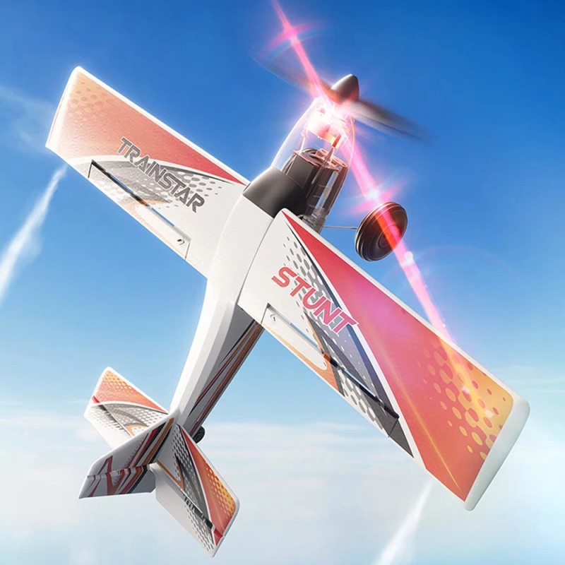 VolantexRC Trainstar Stunt 76804 500 mm siipiväli harjaton EPP-vaahto 6-akselinen gyroskooppi RTF aloittelijalle