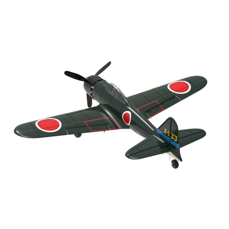 Eachine A6M Zero 2,4 GHz EPP-minikokoinen radiollaohjattava lentokone 400 mm siipivälillä 6-akselinen gyroskooppi