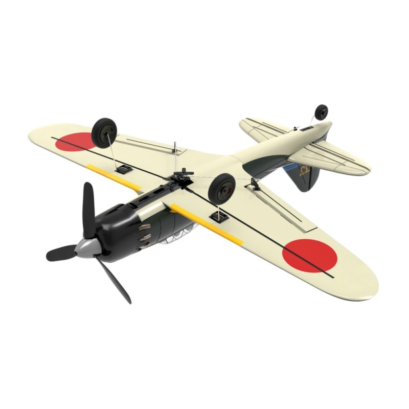 Eachine A6M Zero 2,4 GHz EPP-minikokoinen radiollaohjattava lentokone 400 mm siipivälillä 6-akselinen gyroskooppi