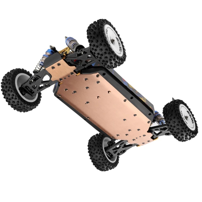 Wltoys 124007 1/12 harjaton nelivetoinen radio-ohjattava auto 75 km/h maastokäyttöön