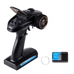 Wltoys 144001 124018 124019 harjaton päivityssarja 3650 4300KV moottori 120A ESC 21G servo lähetin vastaanotin