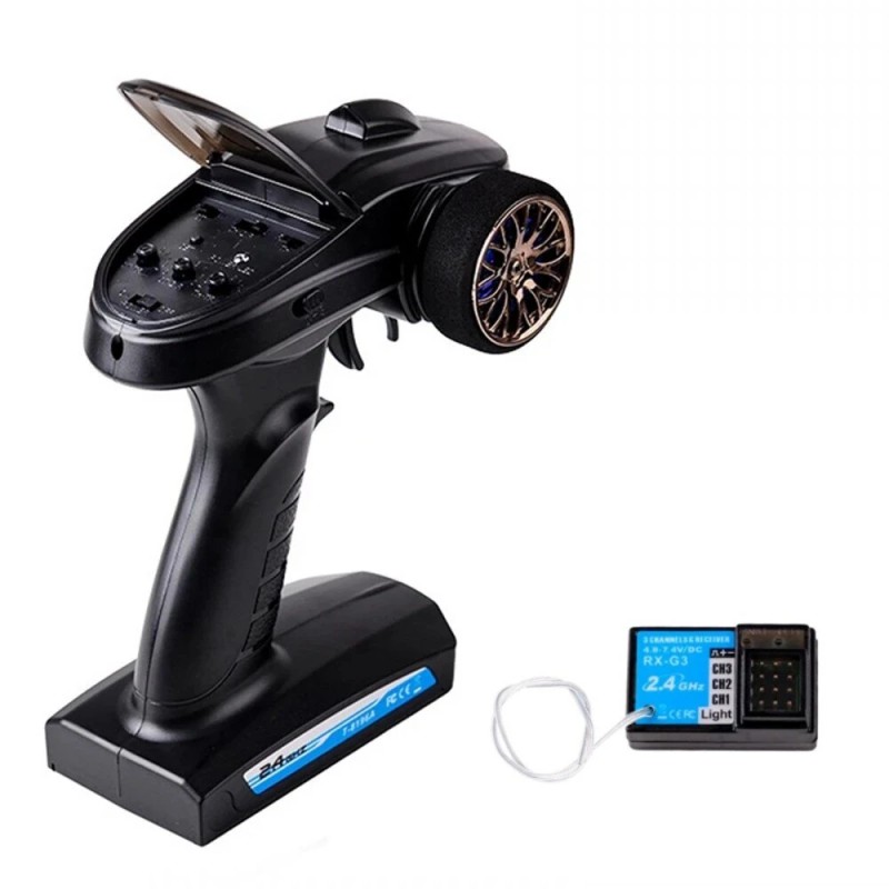 Wltoys 144001 124018 124019 harjaton päivityssarja 3650 4300KV moottori 120A ESC 21G servo lähetin vastaanotin