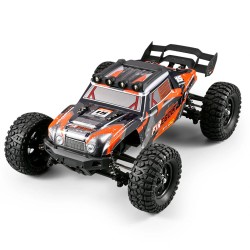 HBX Haiboxing 901A harjaton RC-auto 1/12 4WD 50km/h maastoauto usealla akulla LED-valoilla