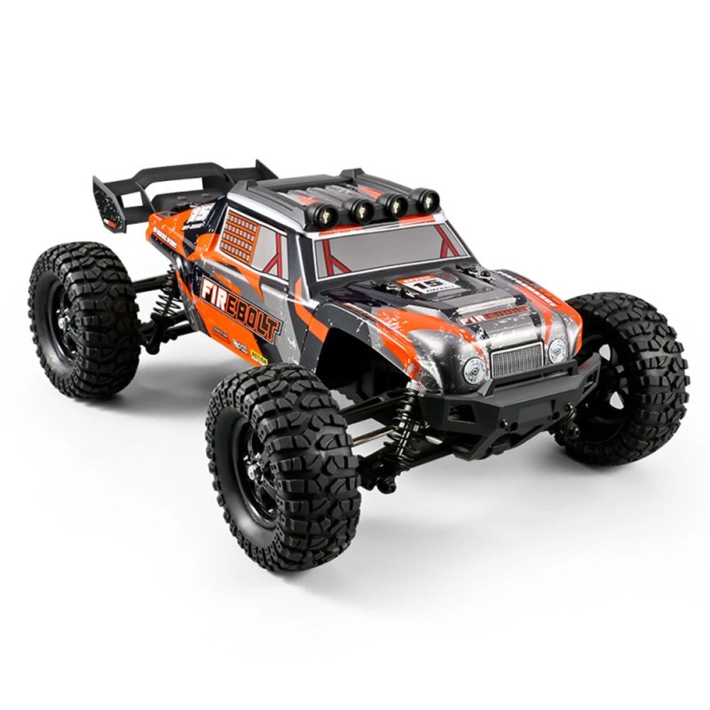 HBX Haiboxing 901A harjaton RC-auto 1/12 4WD 50km/h maastoauto usealla akulla LED-valoilla