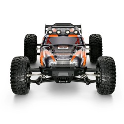 HBX Haiboxing 901A harjaton RC-auto 1/12 4WD 50km/h maastoauto usealla akulla LED-valoilla