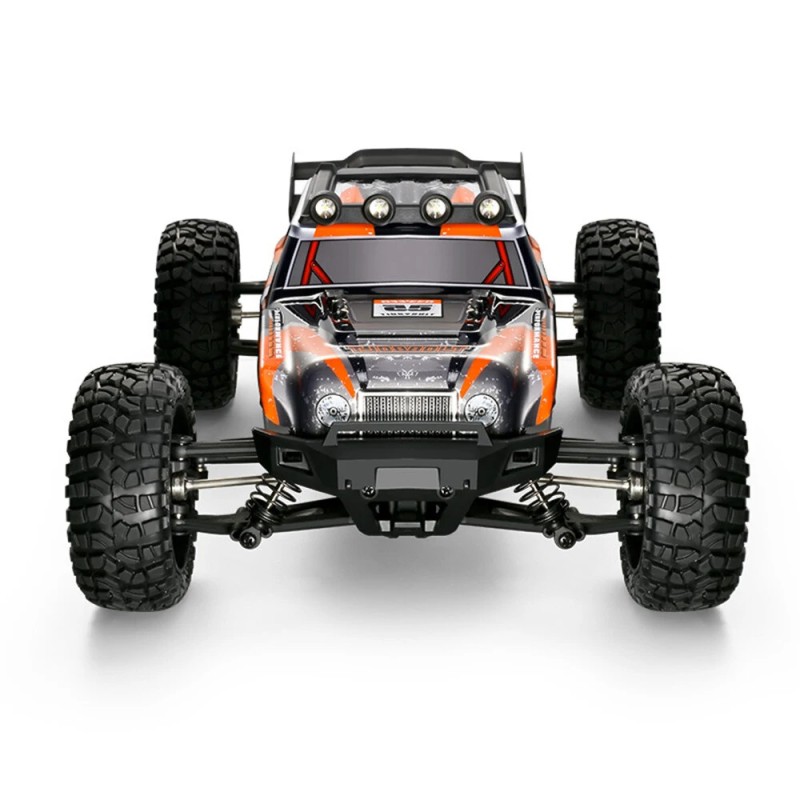 HBX Haiboxing 901A harjaton RC-auto 1/12 4WD 50km/h maastoauto usealla akulla LED-valoilla