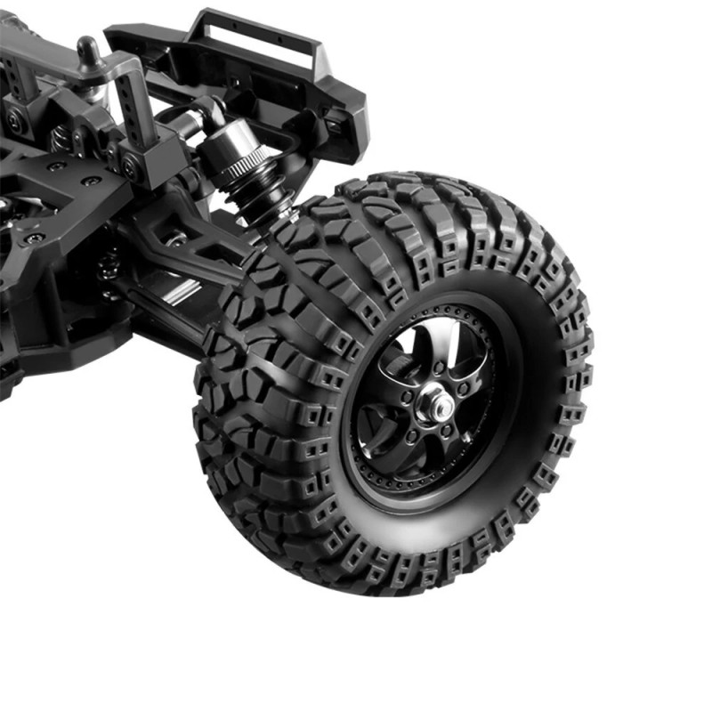 HBX Haiboxing 901A harjaton RC-auto 1/12 4WD 50km/h maastoauto usealla akulla LED-valoilla