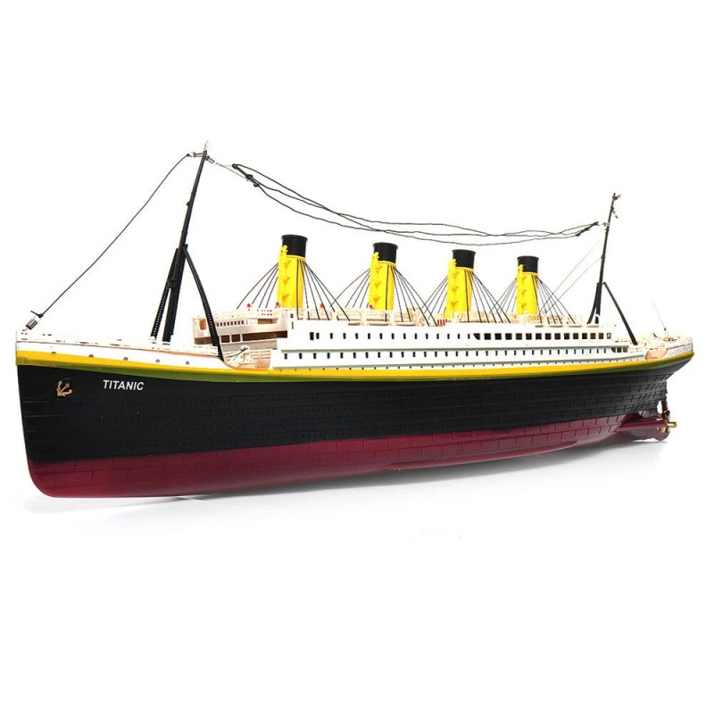 NQD 757 1 325 radiokontrolloitu Titanic mallinen 80 5 cm vene LED valolla
