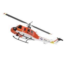 Eachine E190S UH-1 Huey GPS optinen virtaus TOF LiDAR pelastuskopteri kaksi harjatonta moottoria valmis lennolle