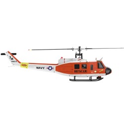 Eachine E190S UH-1 Huey GPS optinen virtaus TOF LiDAR pelastuskopteri kaksi harjatonta moottoria valmis lennolle