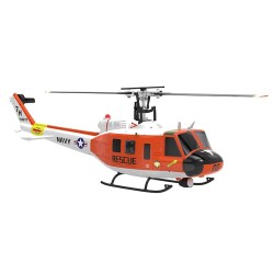 Eachine E190S UH-1 Huey GPS optinen virtaus TOF LiDAR pelastuskopteri kaksi harjatonta moottoria valmis lennolle