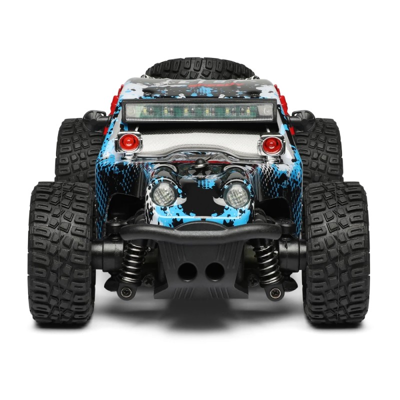 Wltoys 284161 radio-ohjattu 1/28 nelivetoinen maastoauto nopeus 30 km/h 2.4g led-valot täysin proportionaalinen ohjaus