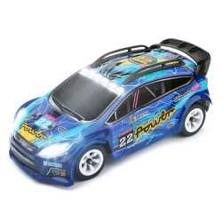 Wltoys 284010 1 28 mittakaavan radiolla ohjattava driftaava neliveto auto led valoilla