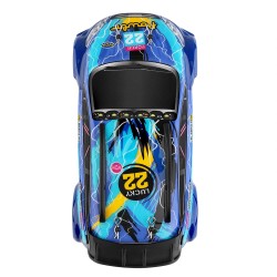 Wltoys 284010 1/28-mittakaavan radiolla ohjattava driftaava neliveto auto led-valoilla