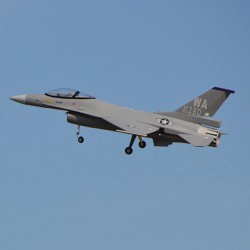 HOOKLL F16 Fighting Falcon 70 mm EDF EPO radio ohjattava hävittäjä PNP