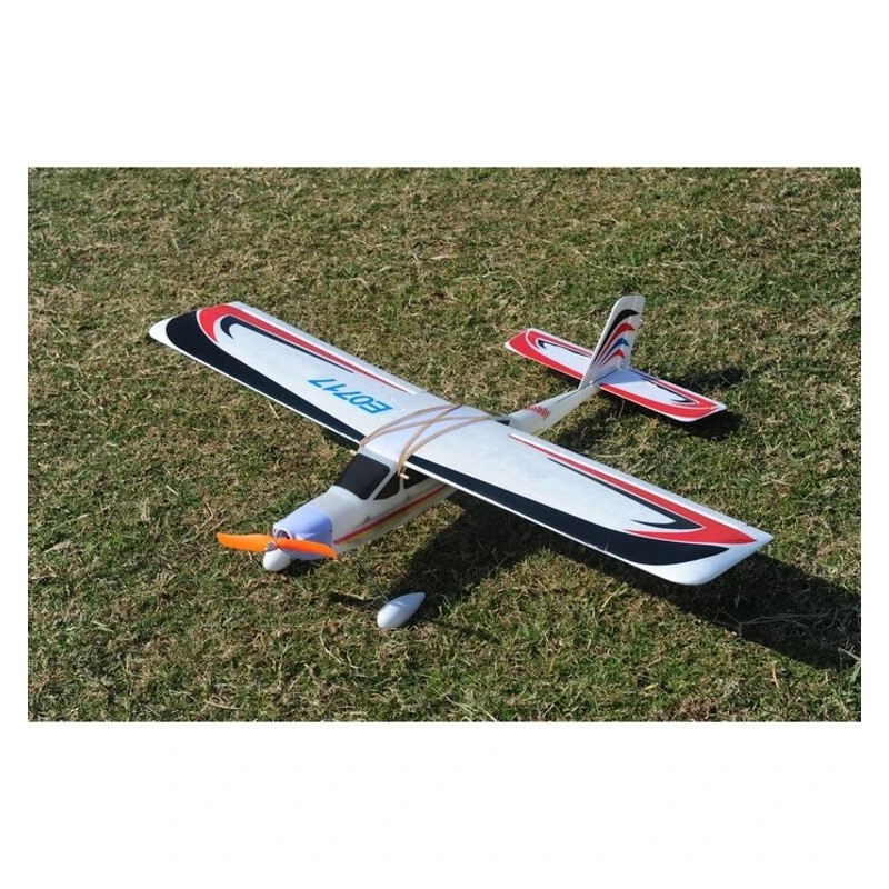 E0717 1030 mm:n siipiväli kiinteäsiipinen radio-ohjattava lentokone PNP-sarja aloittelijoille