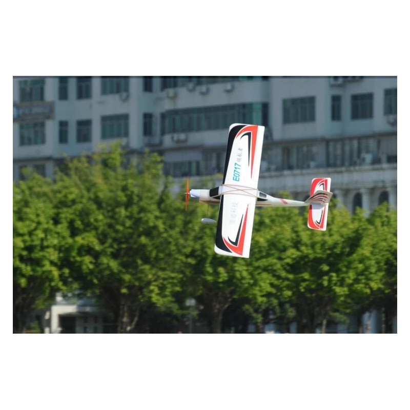 E0717 1030 mm:n siipiväli kiinteäsiipinen radio-ohjattava lentokone PNP-sarja aloittelijoille