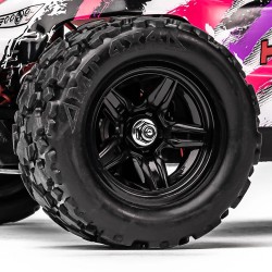 HS 1/18-skaala 2,4 gigahertsi nelivetoinen kauko-ohjattava maastoauto nopeus 36 km/h