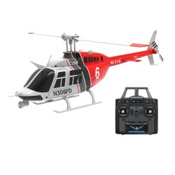 RC ERA C138 Bell 206 1:33-mittakaava 6-kanavainen 6-akselinen gyroskooppiohjattu helikopteri 2,4 GHz