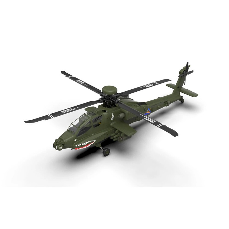 Eachine E250 AH-64 Apache 1:32 skaala RC-helikopteri kuusikanavainen 2,4 GHz 6-akselinen gyroskooppi