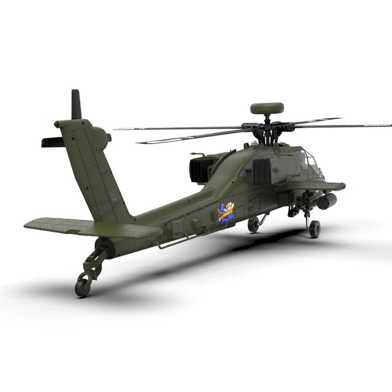 Eachine E250 AH-64 Apache 1:32 skaala RC-helikopteri kuusikanavainen 2,4 GHz 6-akselinen gyroskooppi