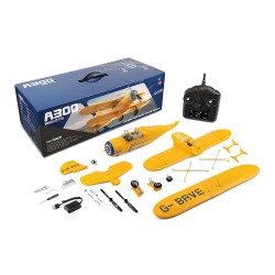 XK A300 Beech D17S 550 mm siipikärkiväli 2,4 GHz 4 kanavaa 3D/6G kaksitasoinen valmiiksi koottu