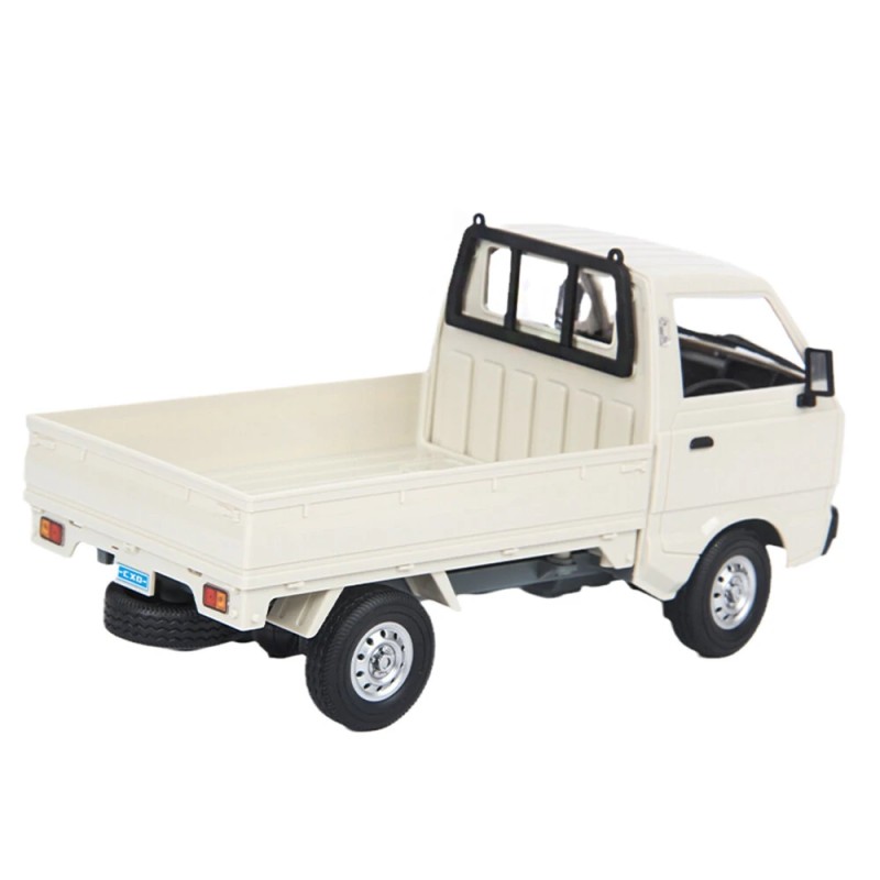 WPL D12 MINI 1/16 kaukosäädettävä sähköauto 2.4G 2WD LED-valoilla