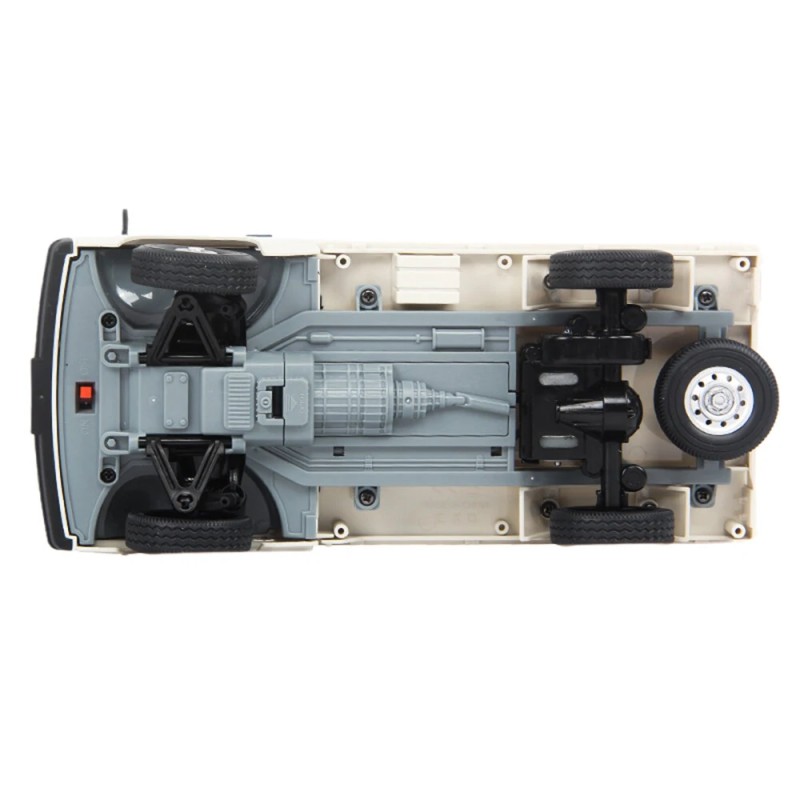 WPL D12 MINI 1/16 kaukosäädettävä sähköauto 2.4G 2WD LED-valoilla