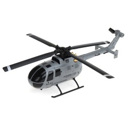 Eachine E120 radio-ohjattava helikopteri 2,4 GHz 4-kanavainen 6-akselinen gyroskooppi optinen virtauslokalisointi