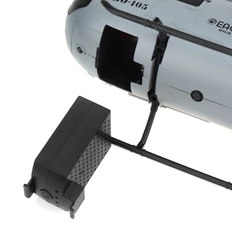 Eachine E120 radio-ohjattava helikopteri 2,4 GHz 4-kanavainen 6-akselinen gyroskooppi optinen virtauslokalisointi