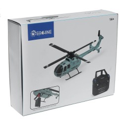 Eachine E120 radio-ohjattava helikopteri 2,4 GHz 4-kanavainen 6-akselinen gyroskooppi optinen virtauslokalisointi