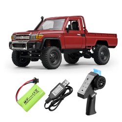 MNRC MN82 1/12-skaalainen radio-ohjattava neliveto Toyota Land Cruiser LC79 kalliokiipeilijä LED-valoilla