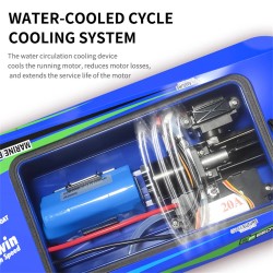 TY XIN 768 harjaton kaukosäädettävä vene yli 30 km/h vesijäähdytys vedenpitävä