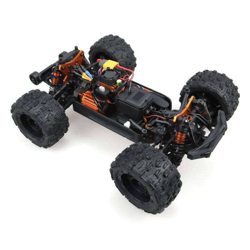 ZD Racing MT16 RTR 1/16 harjaton 80 km/h neliveto maastoauto alumiinipohjalla