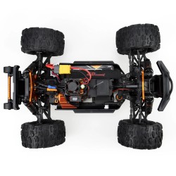 ZD Racing MT16 RTR 1/16 harjaton 80 km/h neliveto maastoauto alumiinipohjalla