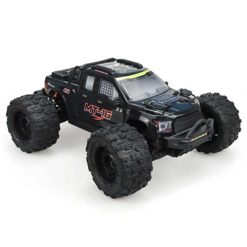 ZD Racing MT16 RTR 1/16 harjaton 80 km/h neliveto maastoauto alumiinipohjalla