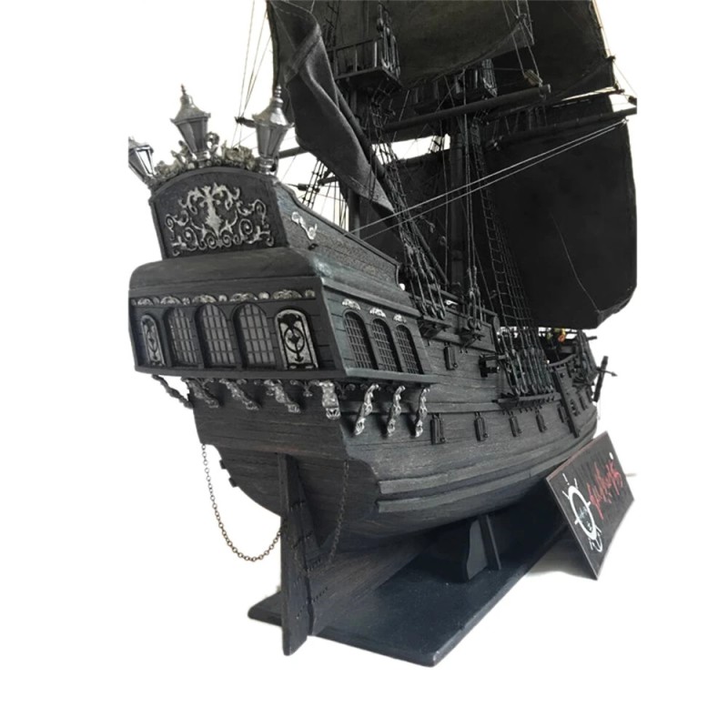 Black Pearl 2024 painos tee-se-itse puinen pienoismalli laivamallipakkaus käsin koottava 1/65
