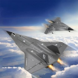 FlyBear FX9672 Darkstar 325 mm siipiväli 2,4 GHz nelikanavainen kuusiakselinen gyroskooppi EPP-vaahto RC-lentokone