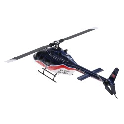 Eachine E186 skaalahelikopteri 1:27 Bell-206-tyyppi 2,4 GHz 6-kanavainen korkeudenhallinnalla optisella paikannuksella