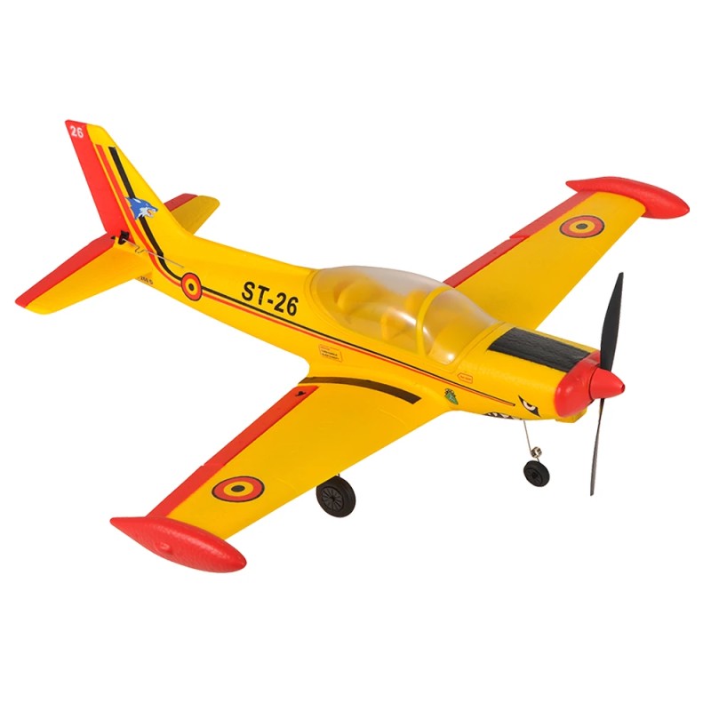 TOP RC SF260 radio-ohjattu lentokone 450 mm siipiväli 6-akselinen gyroskooppi 4-kanavainen 2,4 GHz valmis lentoon