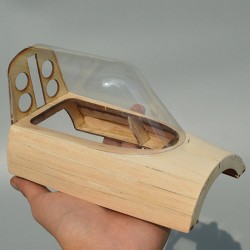 Tony Ray's Aero Model DFS Weihe 1/6,5 2770 mm siipiväli balsapuu radiolennokki rakennussarja