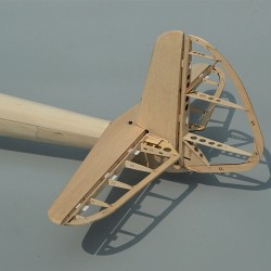 Tony Ray's Aero Model DFS Weihe 1/6,5 2770 mm siipiväli balsapuu radiolennokki rakennussarja