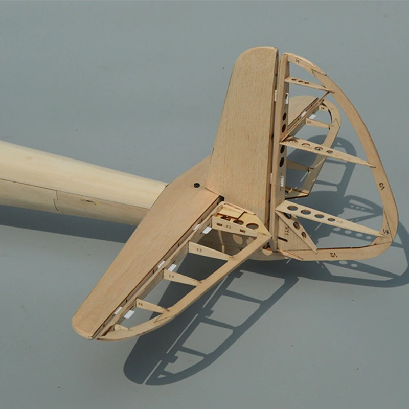 Tony Ray's Aero Model DFS Weihe 1/6,5 2770 mm siipiväli balsapuu radiolennokki rakennussarja